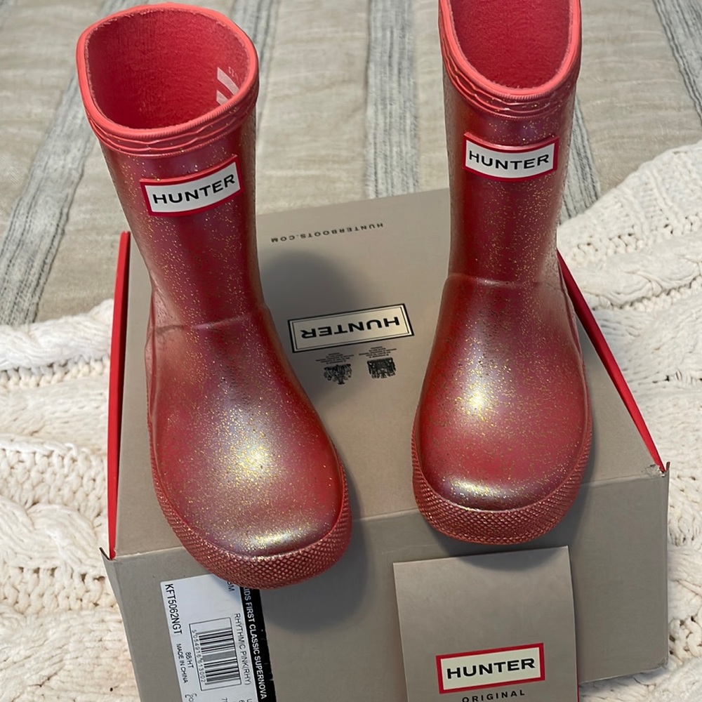 Hunter rain boots